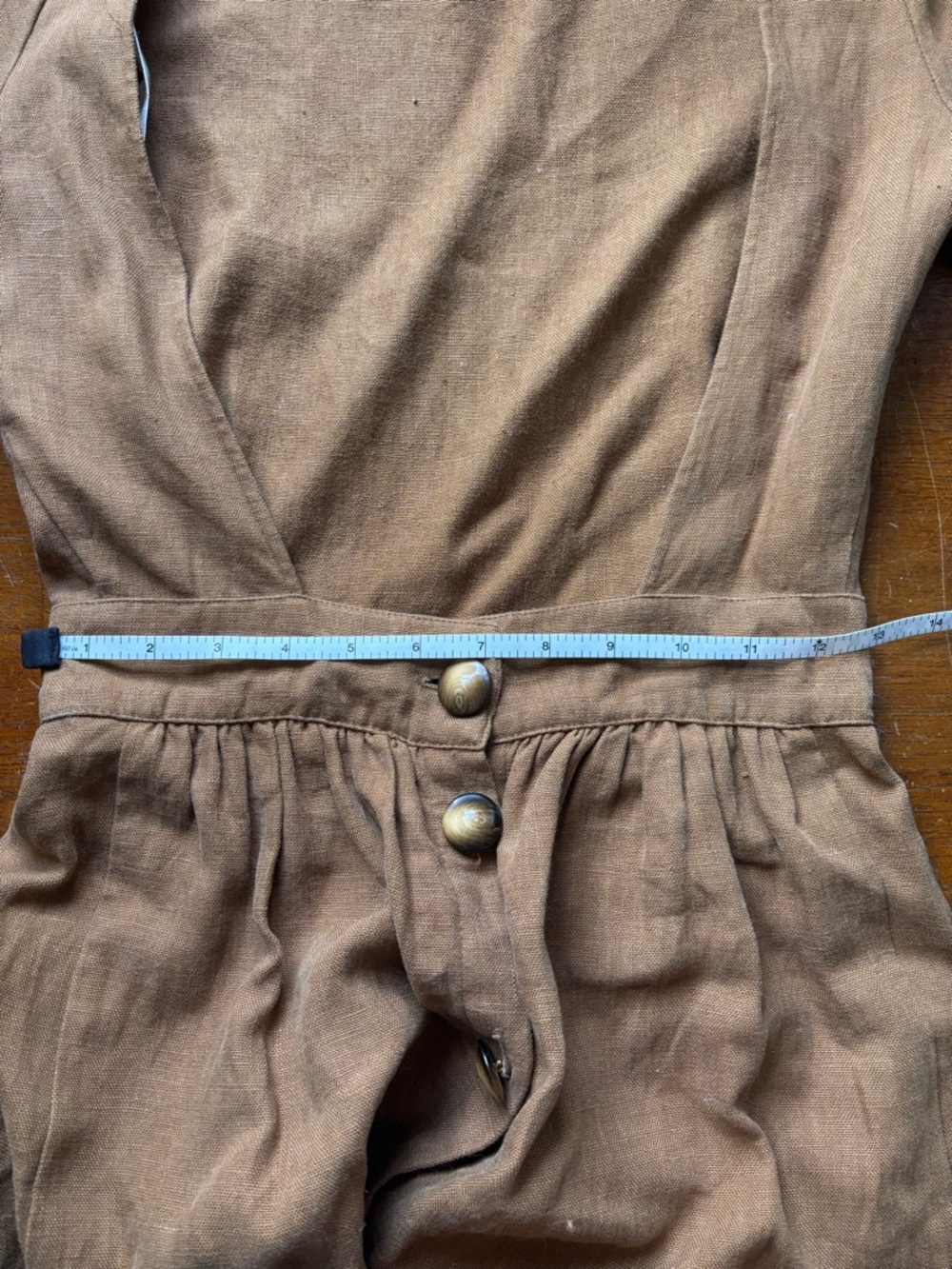 Sezane Odalie Backless Linen Midi
Dress Mocha EU 34 - Picture 8 of 10